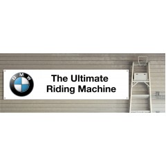 BMW Ultimate Riding Machine Garage/Workshop Banner